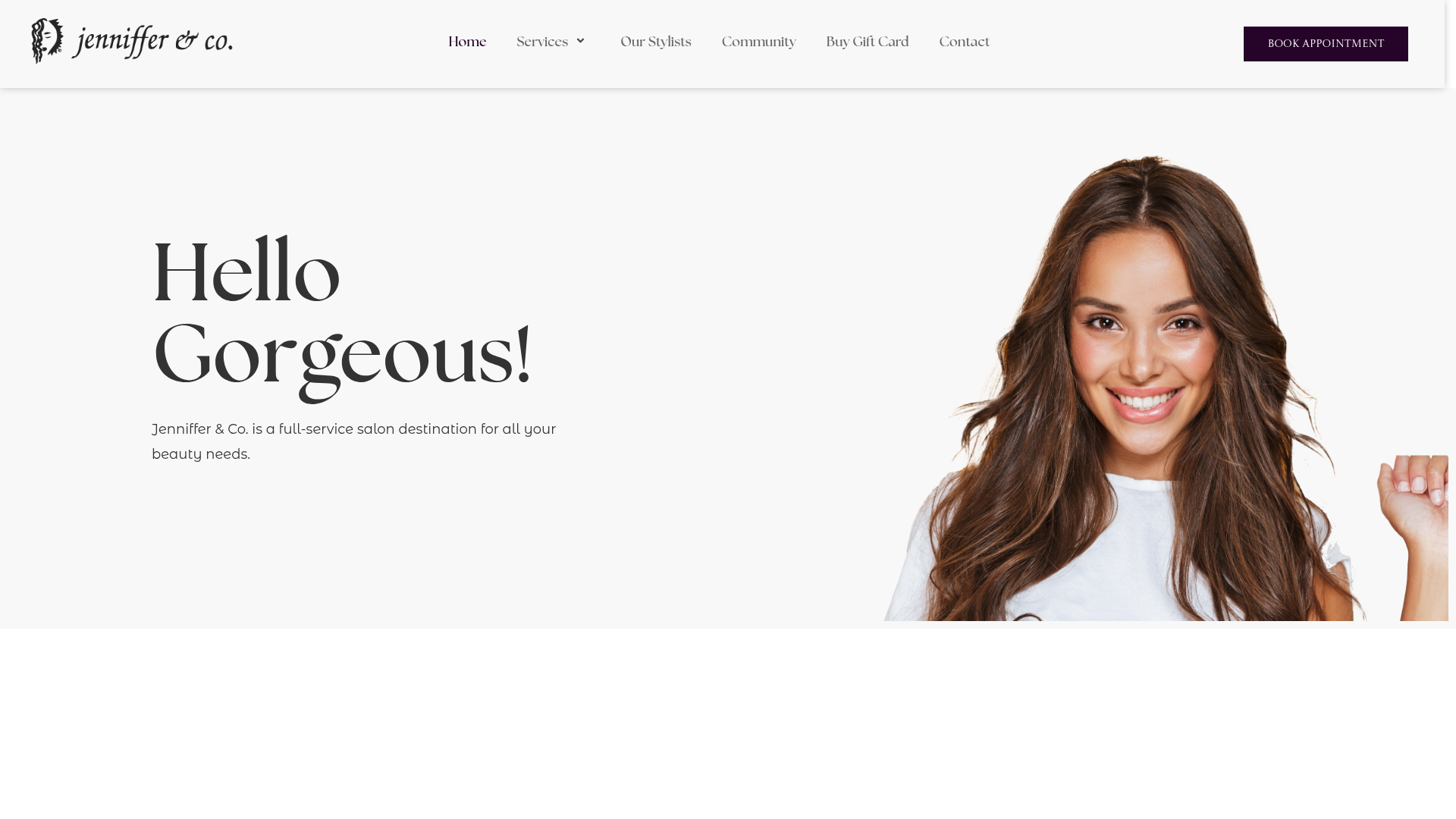 Jenniffer & Co. website preview
